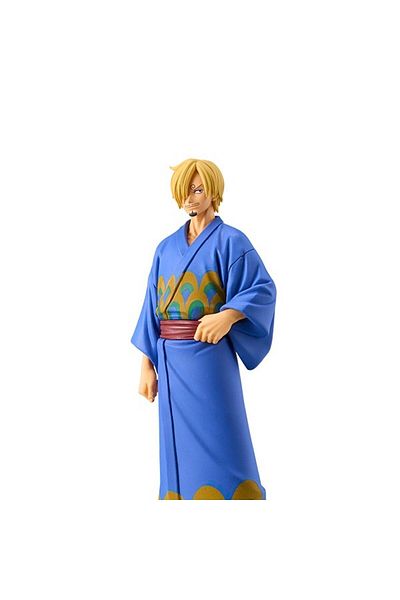 BANDAI Banpresto One Piece Dxf The Grandline Series Wanokuni Sanji Yukata Ver. Statue