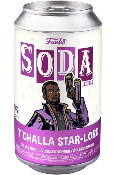 Funko Vinyl SODA Marvel What If - Starlord T'Challa  (M)