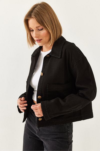 Bianco Lucci Embroidered Women's Jacket - Mbms025 60501025
