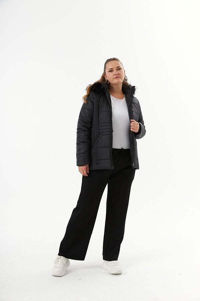 RMG Large Size Quilted Puffer Jacket Lined