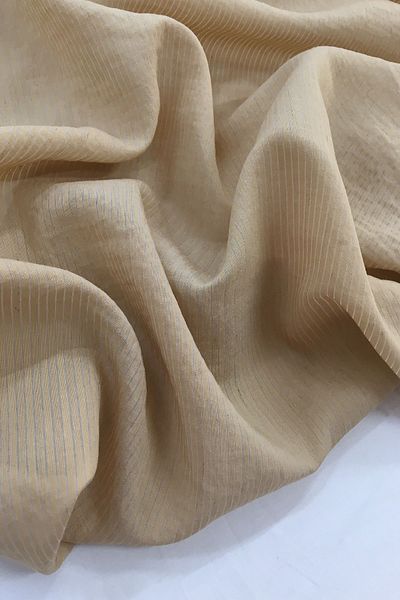 Yiğit Kumaş Mink Color Thin Ayrobin Fabric Shirt Tunic