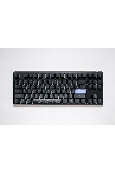 Ducky One 3 Classic Black/White TLK 80% Mechanical Gaming Keyboard - Cherry Blue