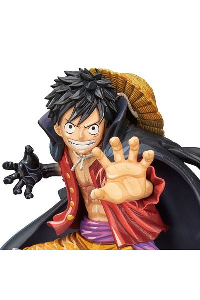 BANDAI Banpresto One Piece King Of Artist Monkey.D.Luffy Wanokuni …¡ Manga Statue