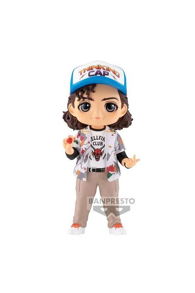BANDAI Banpresto Stranger Things Q Posket-Dustin-Vol.2 Statue