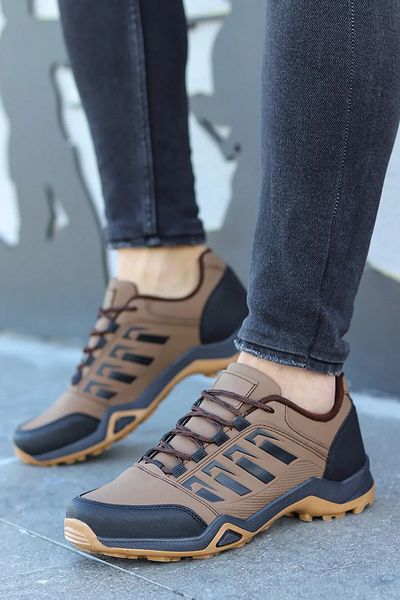 İncim Trekmax Brown - Ανθεκτικό στο κρύο και το νερό Ανδρικό Short Bo Αντιολισθητική σόλα Outdoor Trekking