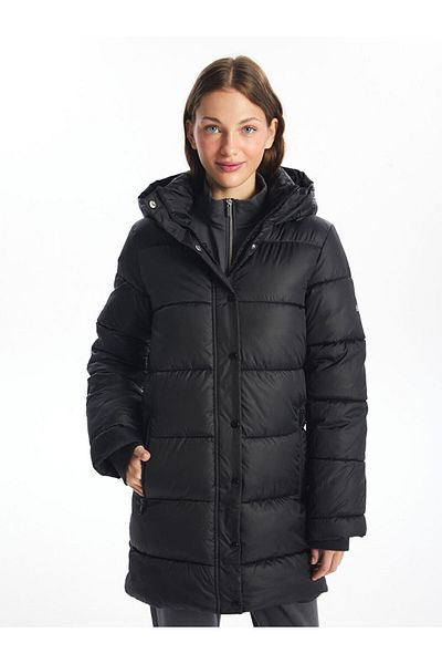 LC Waikiki Hooded Women's Puffer Coat