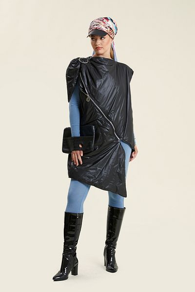 VERDA Asymmetric Zippered Vest