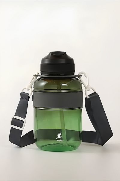 valletta Pagoda Bpa Free Water Bottle 1 Lt Black Water Bottle, Water Bottle, Water Bottle