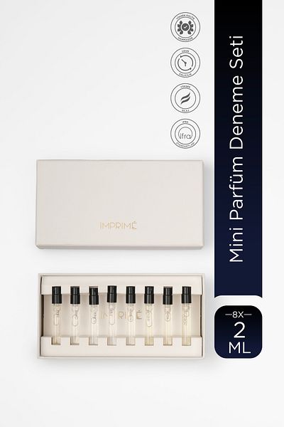 Imprime مجموعة عطور صغيرة تجريبية 8 × 2 مل