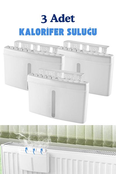 BlackBird Home 3 Pieces Heating Waterer Humidifier Radiator Waterer Moisture Protector