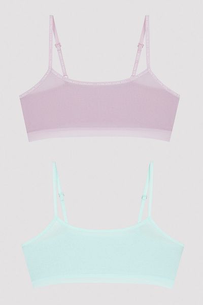Penti Multicolored Girl's 2-Piece Sports Tank Top with Slogan