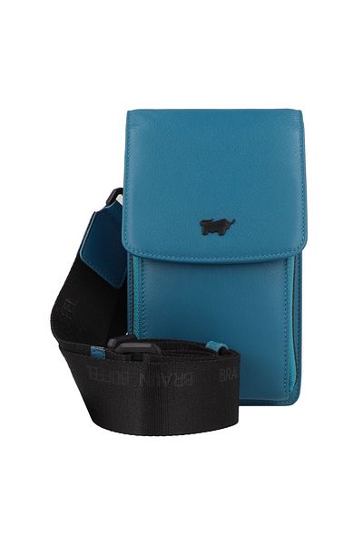Braun Büffel Mini Geanta Capri Geanta Umar Piele 10 cm