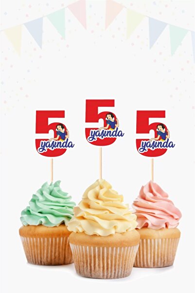 neşeli günlerim Στολίδι Cupcake με θέμα Snow White * 5 (πέντε) ετών '10