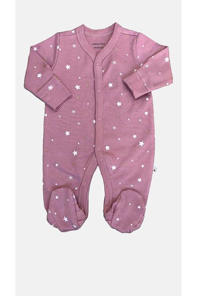 Mother Love 100% Organic Baby Rompers with Booties