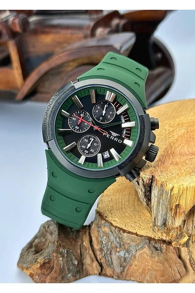 FERRO All Functions Active Silicone Cord Men's Wristwatch