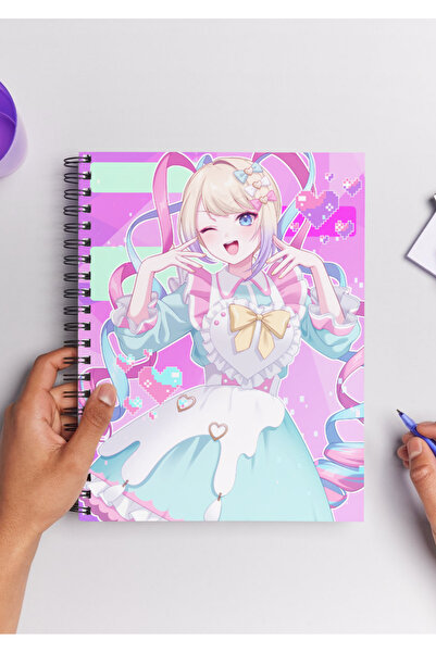 Home Caiet A5 cu spirală Overdose Needy Girl Anime