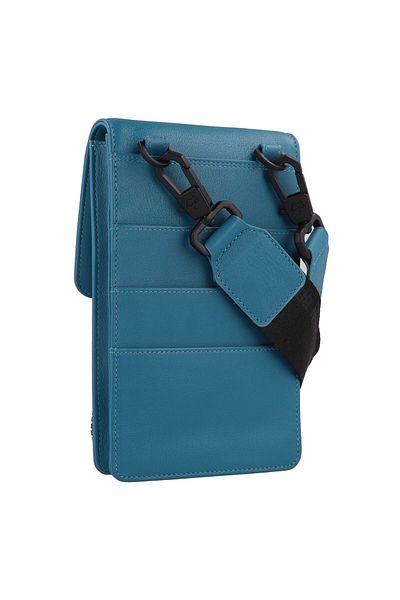 Braun Büffel Mini Geanta Capri Geanta Umar Piele 10 cm