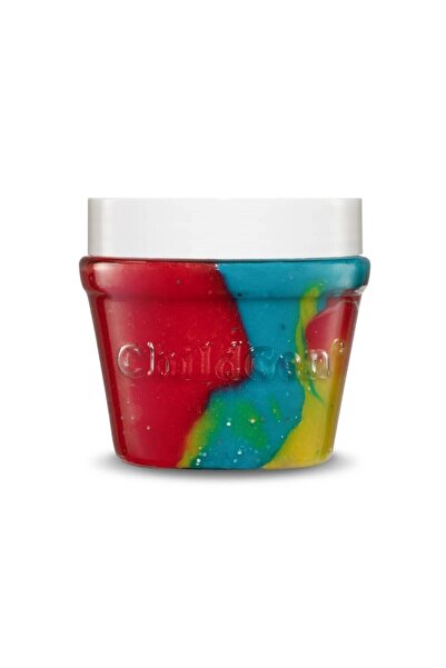 ChildGen Natural Play Dough 125 Gr Marble Patterned Glittering Rainbow