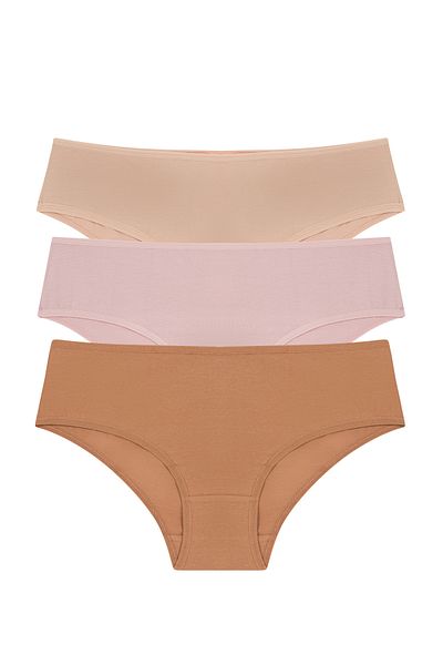 Penti Χρώματα εξωφύλλου Perfect Nude 3-Pece Slip εσώρουχα