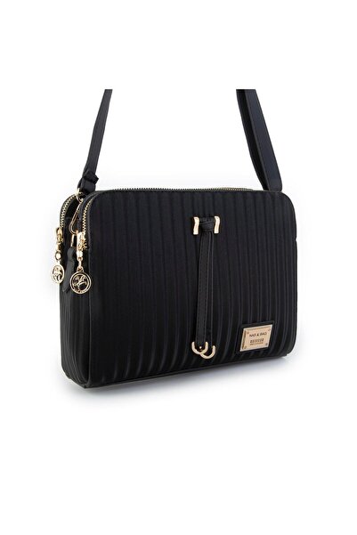 Nas Bag Geantă de damă Black Cosmos