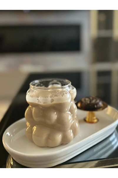 CYAS قطعتين من زجاج البورسليكات المقاوم للحرارة على شكل خرزة | فنجان القهوة و...