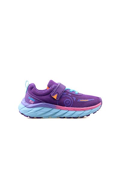 Dudino 34C101 Dfly Purple Základní škola Junior High School Tenisky Dětská obuv pro volný čas