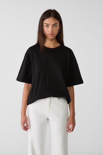 Stradivarius Basic oversize T-shirt