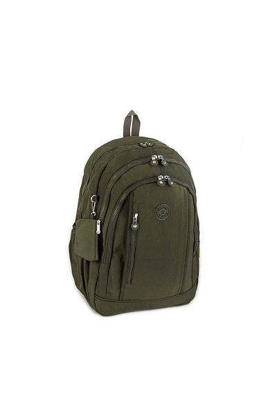 Nas Bag Unisex Harmful Chemical Free Waterproof Backpack Dark Green