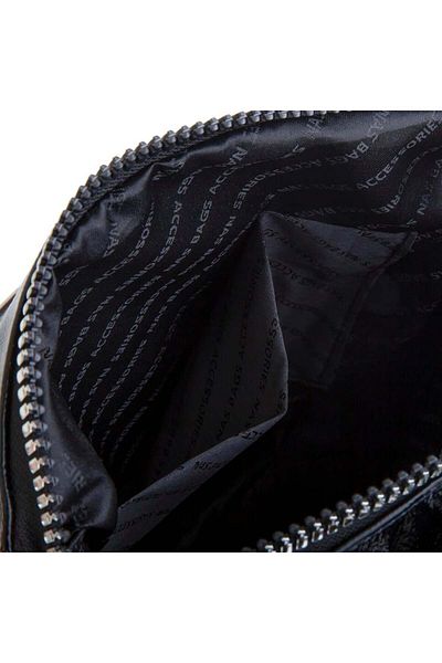Nas Bag Rucsac de damă cu sclipici gri