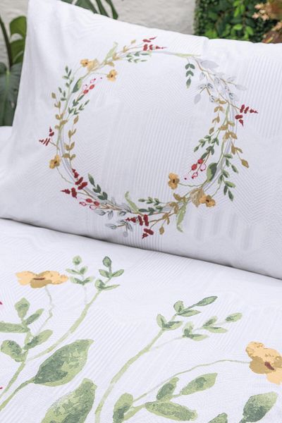 Altınbaşak Elias Marble Double Duvet Cover Set