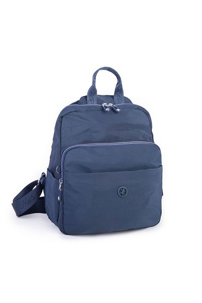 Nas Bag Rucsac de damă cu mai multe compartimente, ultra ușoară, albastru bleumarin