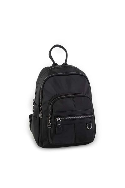 Nas Bag Women's Backpack Black Satin