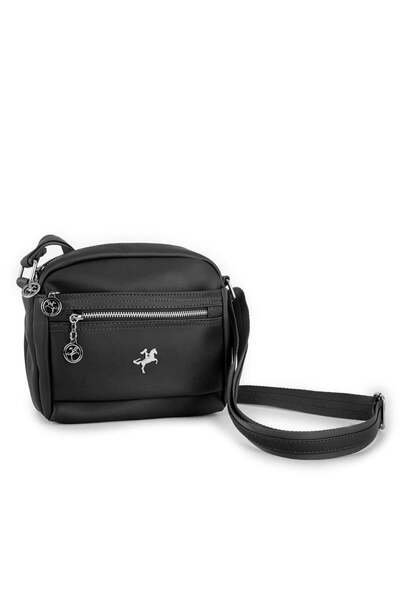 Nas Bag Kadın Çapraz Çanta Siyah Dona