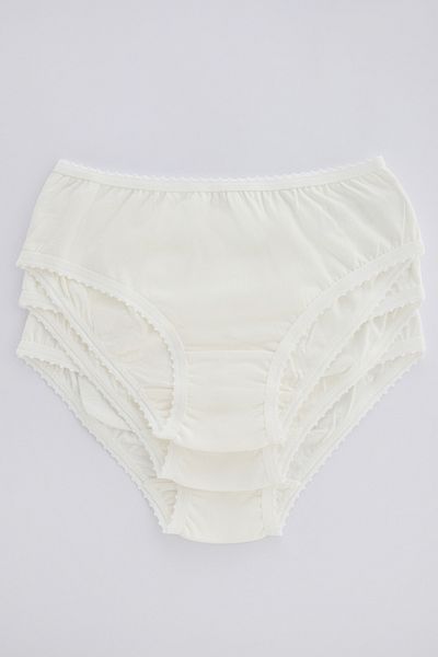 Penti Girl's Organic Cotton 3-Piece Slip Panties