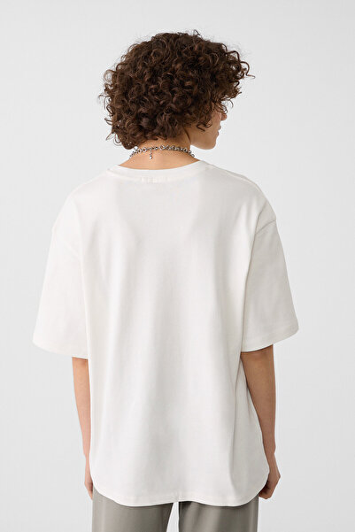 Stradivarius Basic oversize T-shirt