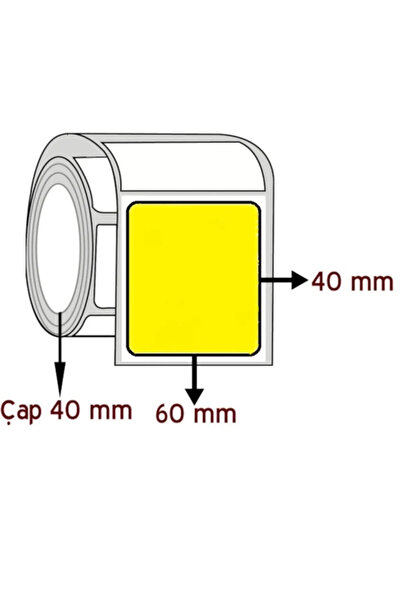 Mevsim Etichetă termică pentru farmacie 40x60 - 1000 bucăți, 5 role