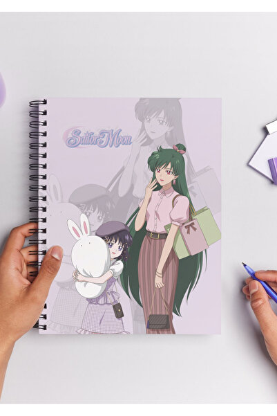 Home Caiet cu spirală Sailor Moon Usagi Anime A5 (50 FOI)