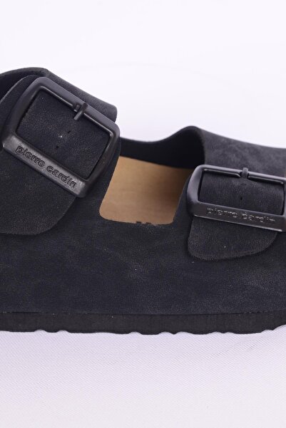 Pierre Cardin Pc-7008 Black Women's Daily Comfortable Orthopedic Slippers