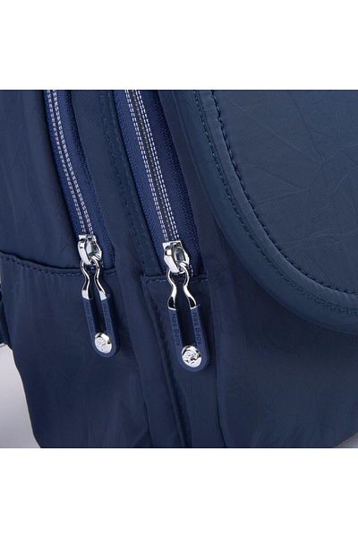 Nas Bag Rucsac de damă Bleumarin - Impermeabil, Ultra Ușor, Compartiment Dublu, Dimensiune Medie