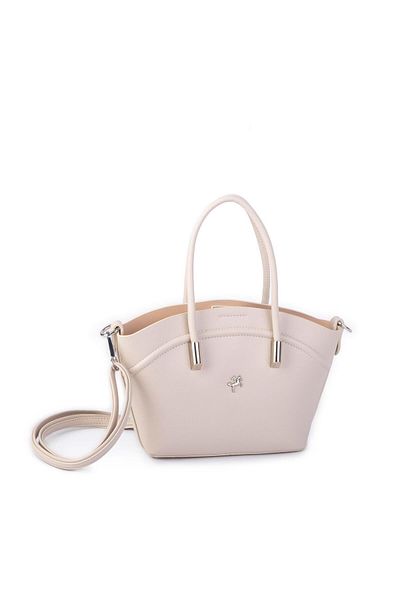 Nas Bag Mini geantă coș pentru femei - Geantă de mână și crossbody Sand Golf (20x18cm)