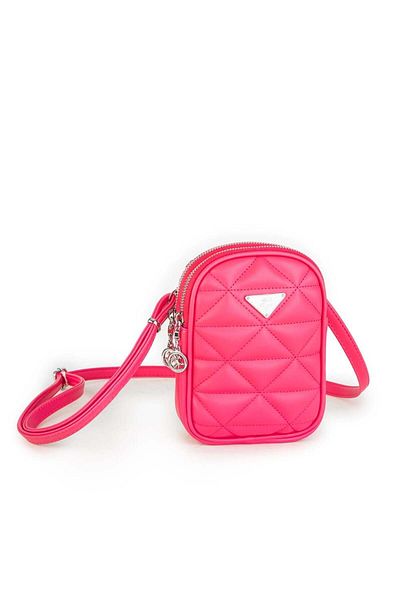 Nas Bag Geanta Crossbody Matlasata Fuchsia