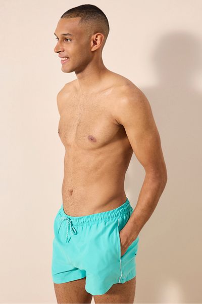 Penti Pantaloni scurți de baie Line Green pentru bărbați