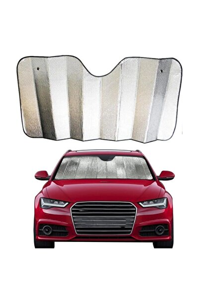 yusa stores مظلة شمسية للنافذة الأمامية للسيارة مع بالونات معدنية لامعة من ال...