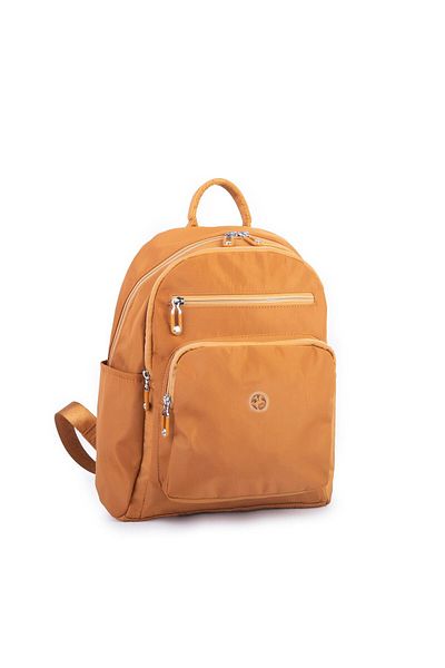 Nas Bag Women's Multi-Eye Lightweight Waterproof Unisex Bag Mustard