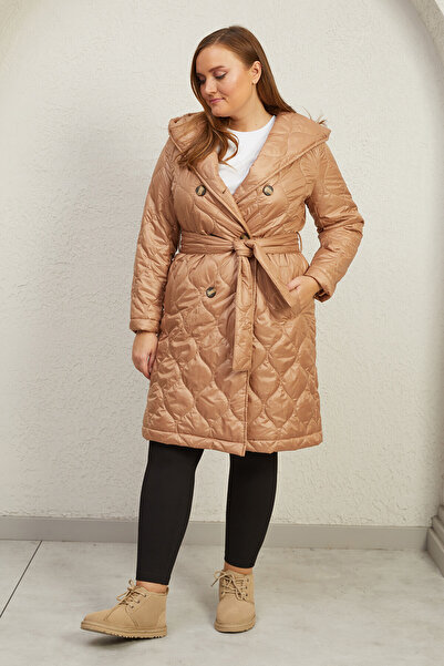 Büyük Moda Palton gonflabil matlasat rezistent la vant