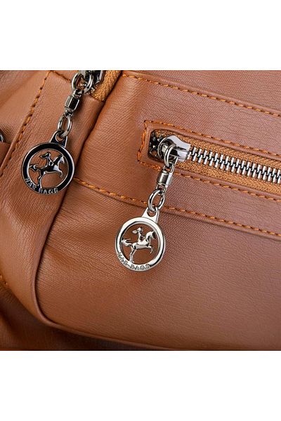 Nas Bag Γυναικείο σακίδιο πλάτης Tan Washable