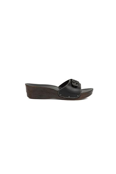 Pierre Cardin Pc-7013 Black Daily Women's Slippers