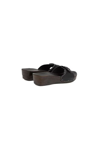 Pierre Cardin Pc-7013 Black Daily Women's Slippers