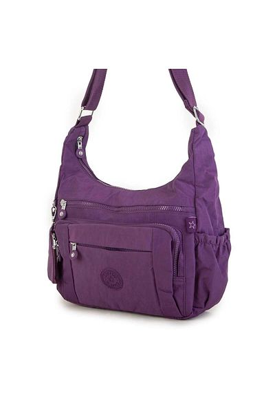 Nas Bag Geantă Crossbody de damă violet