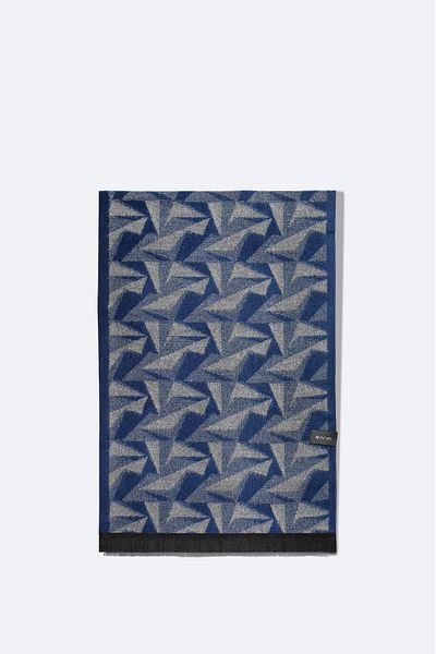 Avva Ανδρικό σάλι με φούντα Navy Blue A32Y9402